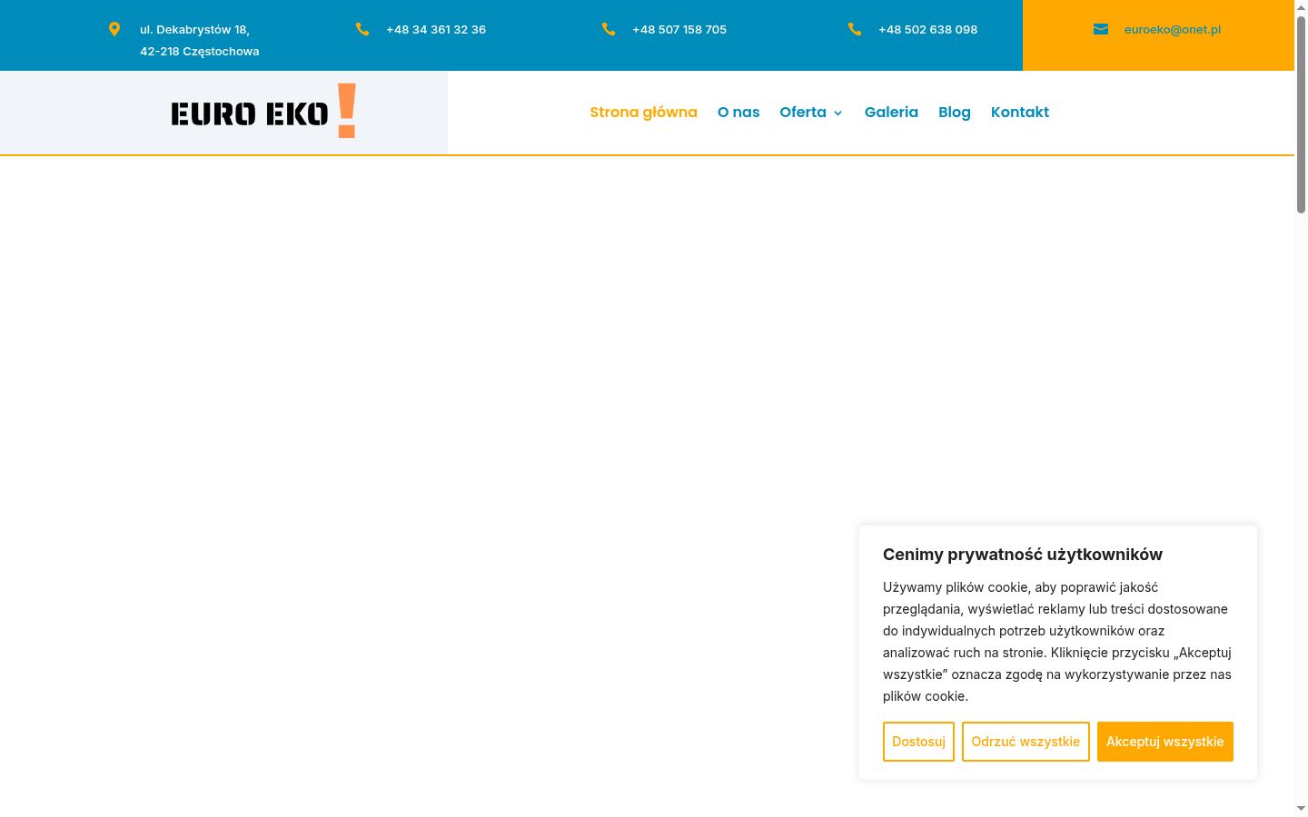 Screenshot des Einwilligungsbanners vor jeglicher Interaktion