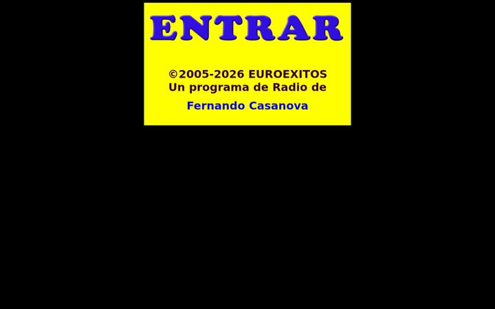 Screenshot of euroexitos.es