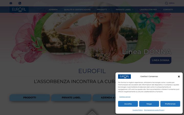 Ekrānuzņēmums no eurofil.it