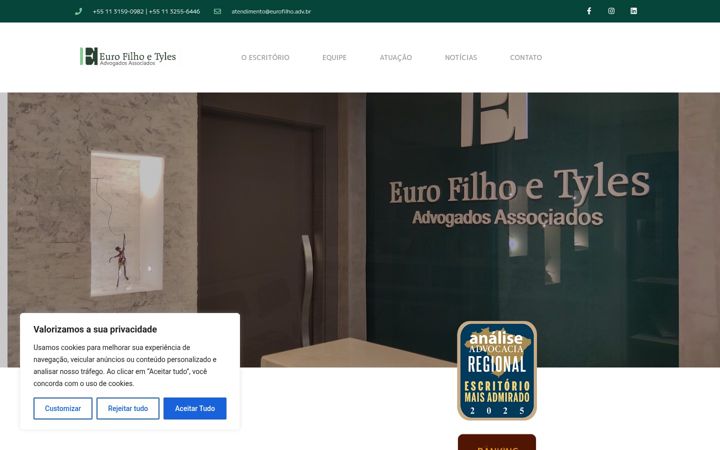 Screenshot van eurofilho.adv.br
