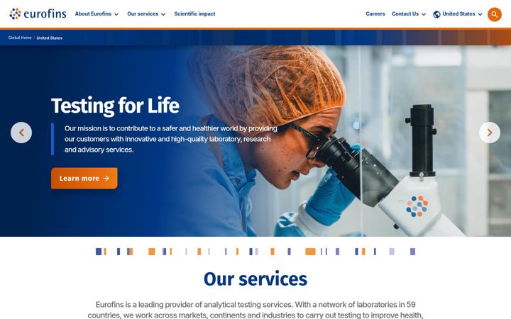 Screenshot of eurofinsus.com