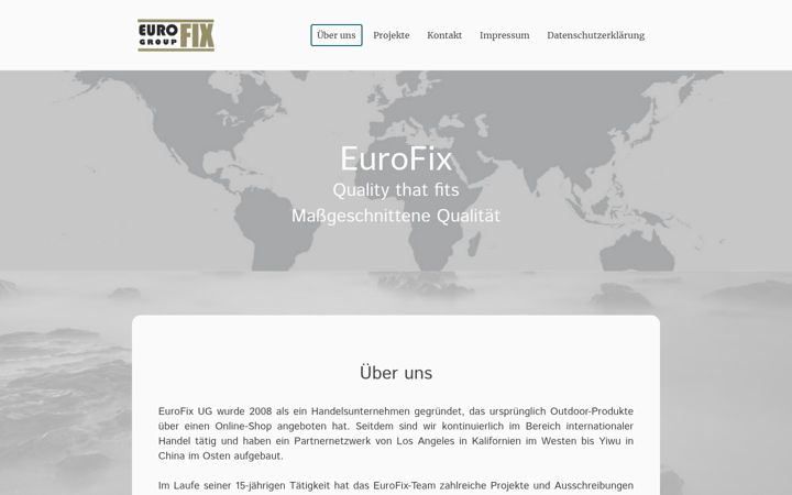 Screenshot von eurofix24.de