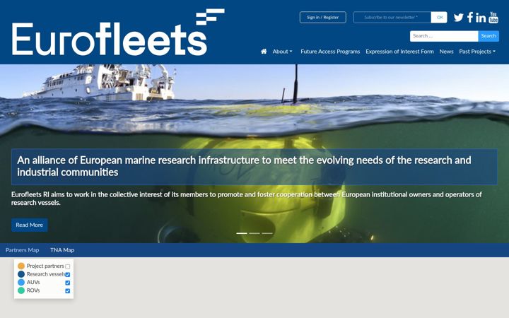 Zrzut ekranu eurofleets.eu