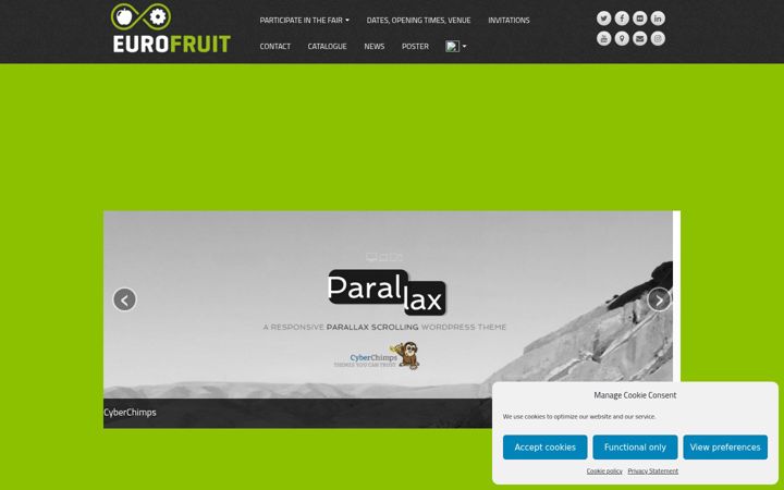 Screenshot of eurofruitlleida.com