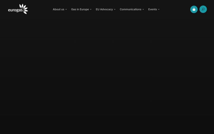 Screenshot of eurogas.org