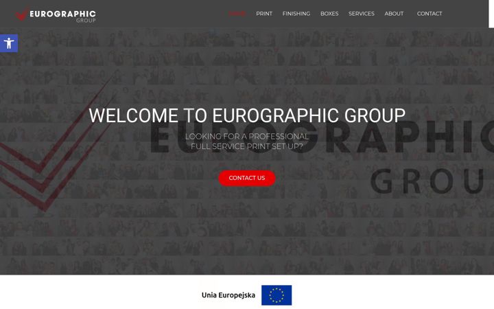 Screenshot of eurographicgroup.com