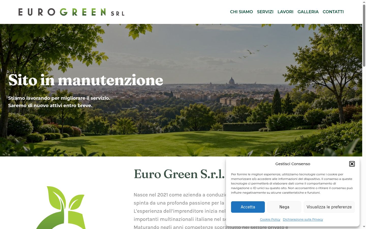 Screenshot tal-banner tal-kunsens muri qabel kwalunkwe interazzjoni