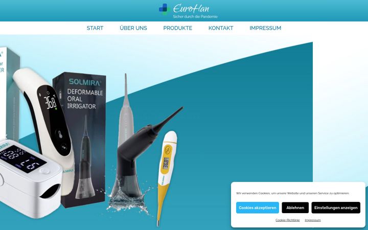 Screenshot of eurohan.de