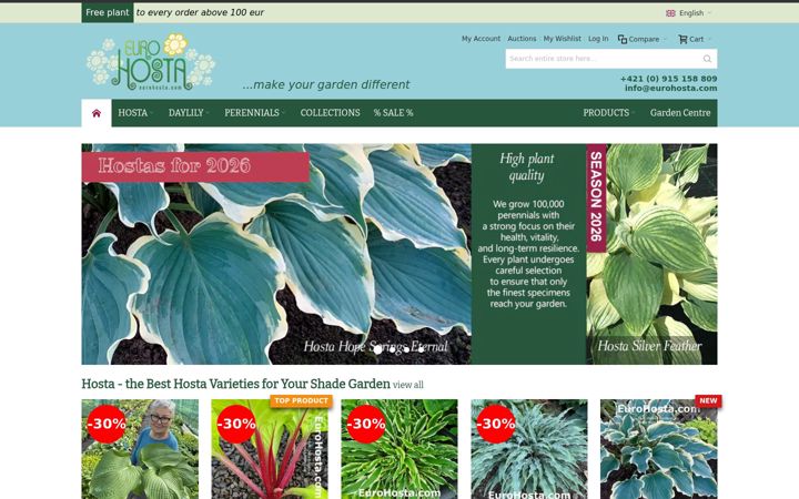 Screenshot of eurohosta.com