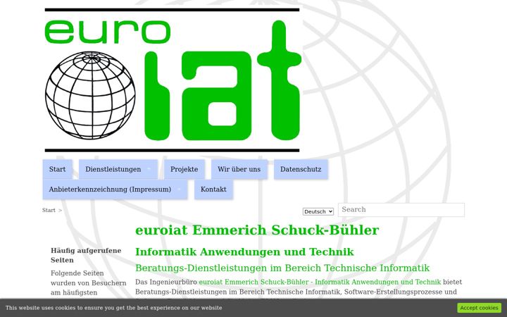 Screenshot of euroiat.de