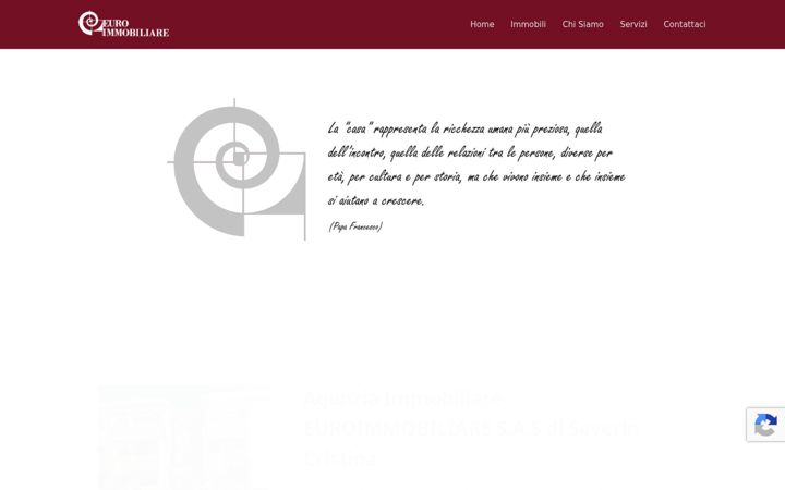 Screenshot of euroimmobiliarecs.it