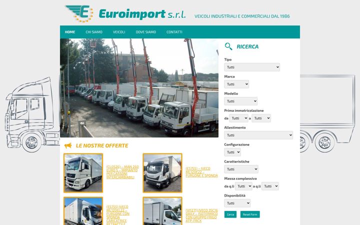 Screenshot του euroimportsrl.it
