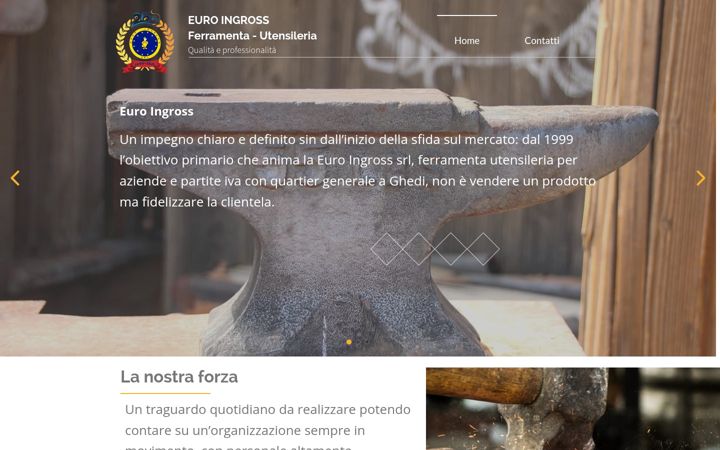 Screenshot di euroingross.com
