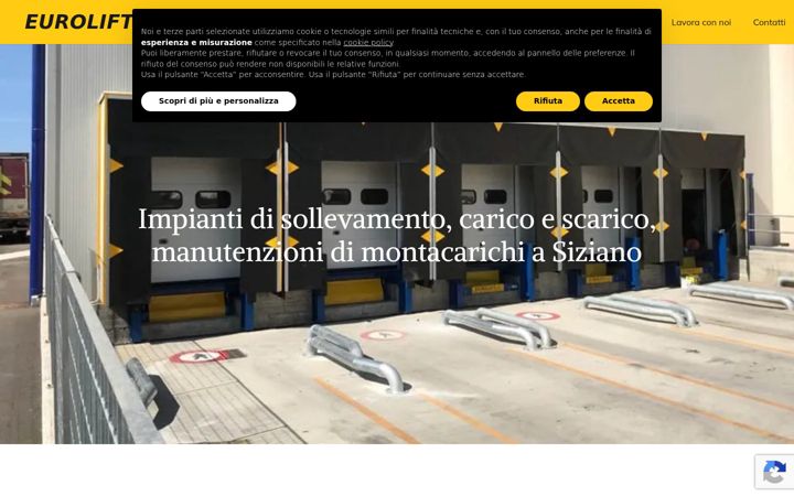 Screenshot of euroliftsrl.org
