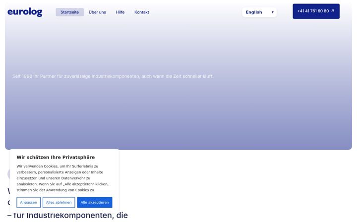 Screenshot ta' eurolog.ch