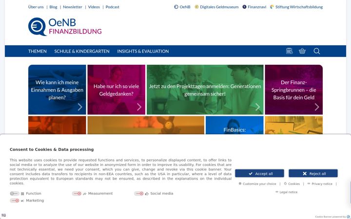 Екранна снимка на eurologisch.at