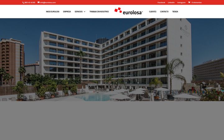 Screenshot of eurolosa.com