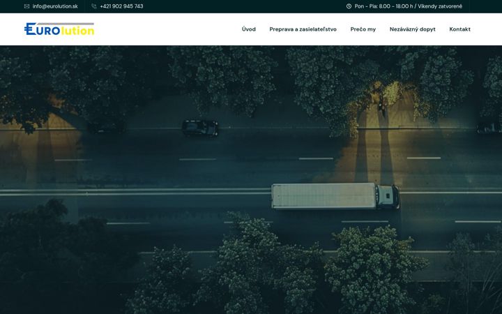 Screenshot von eurolution.sk