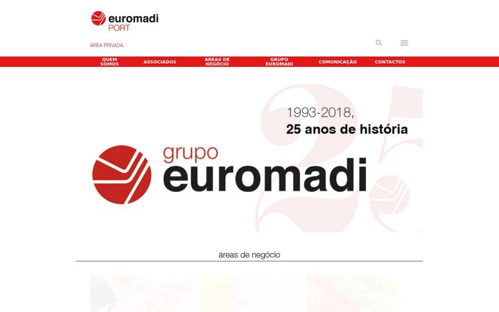 Екранна снимка на euromadiport.pt