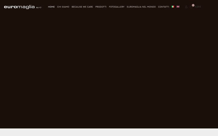 Captura de pantalla de euromaglia.it