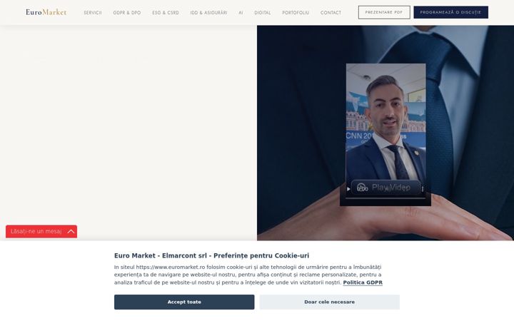 Screenshot ta' euromarket.ro