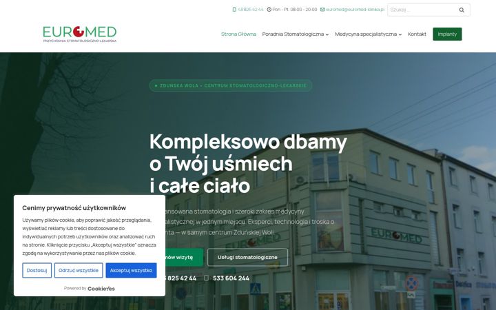 Screenshot of euromed-klinika.pl