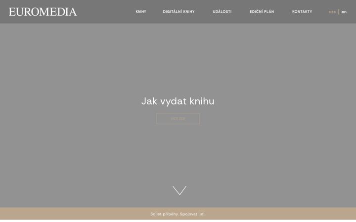 Kuvakaappaus sivustosta euromedia.cz
