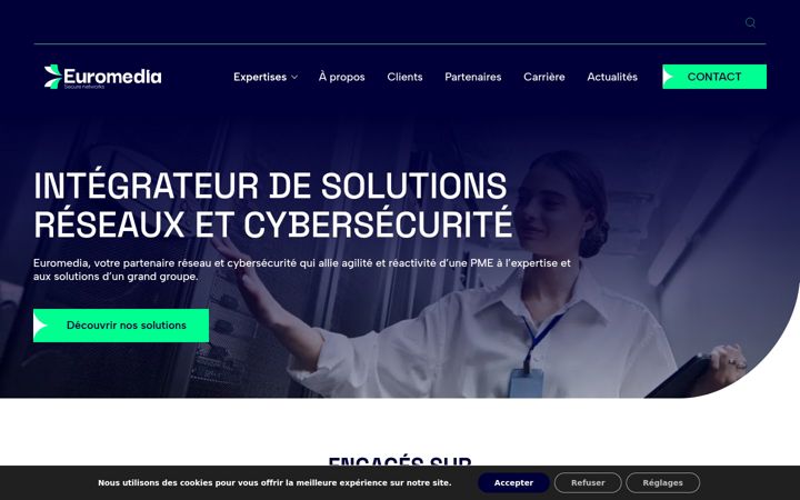 Screenshot of euromedia.fr