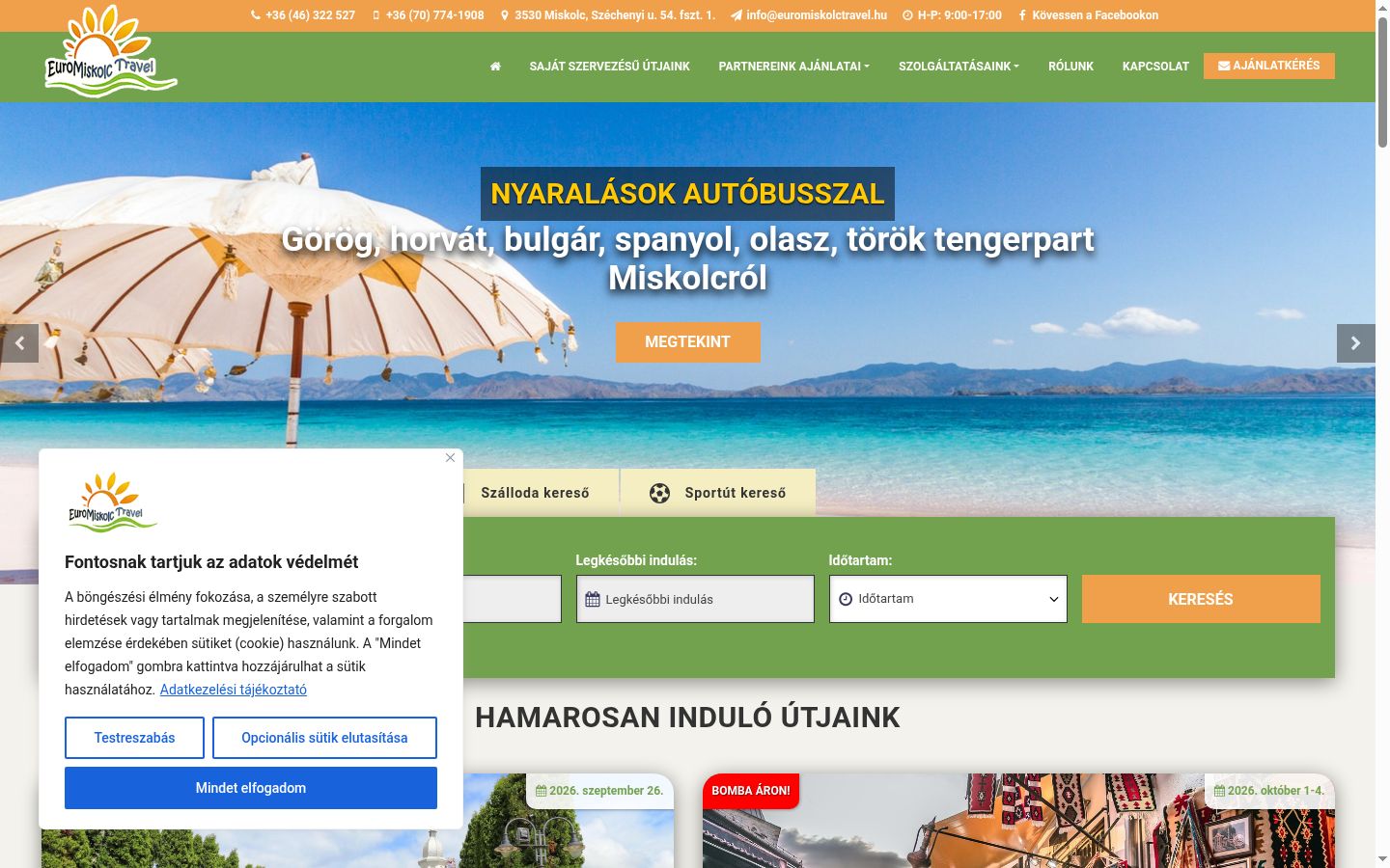 Kuvakaappaus suostumusbannerista, joka näytettiin ennen mitään vuorovaikutusta