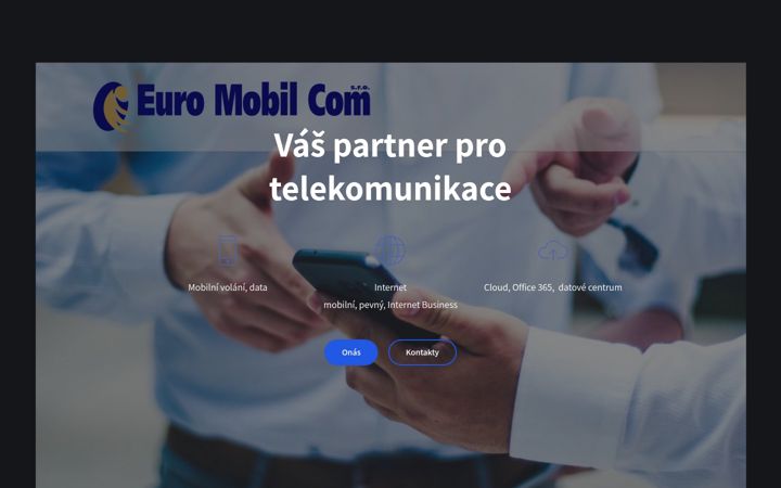 Captura de pantalla de euromobilcom.cz