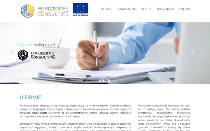 Screenshot of euromoney.net.pl