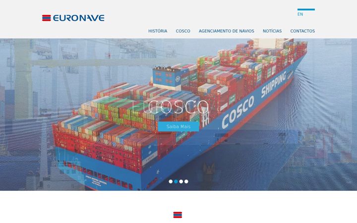 Screenshot of euronave.pt