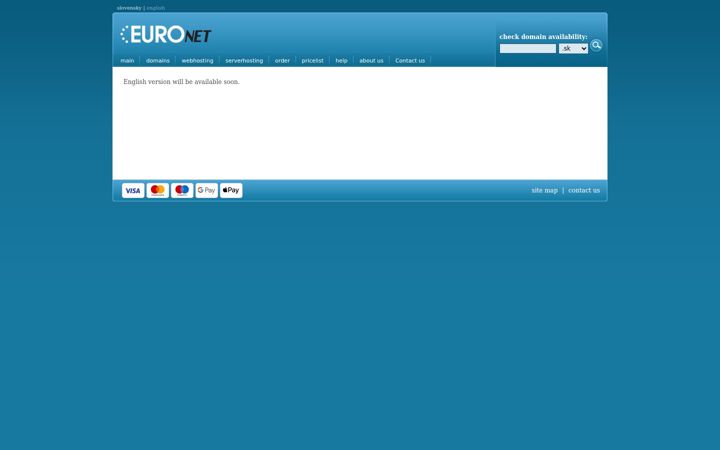 Screenshot of euronet.biz