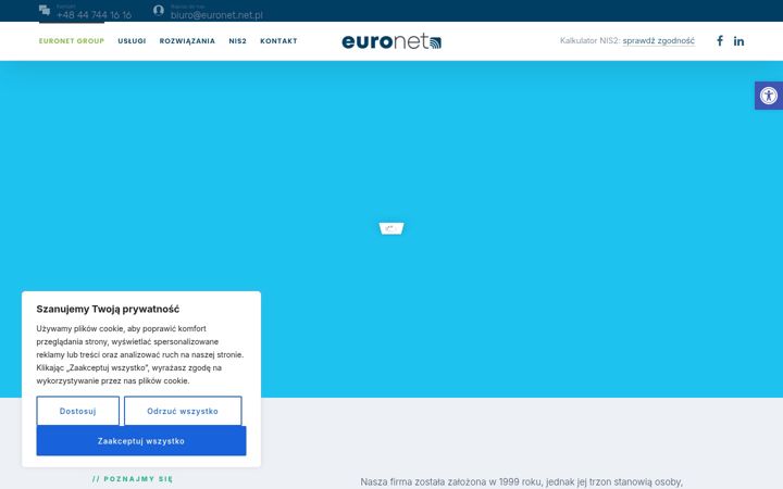 Screenshot of euronet.net.pl