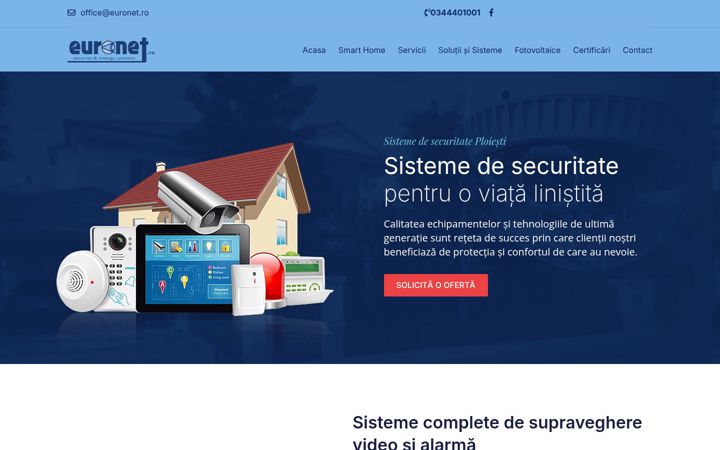 Screenshot ta' euronetsecurity.ro