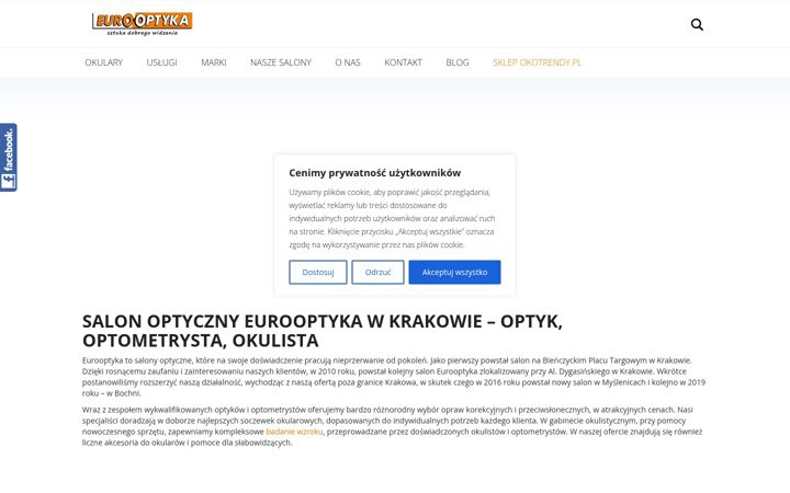 Screenshot of eurooptyka.pl