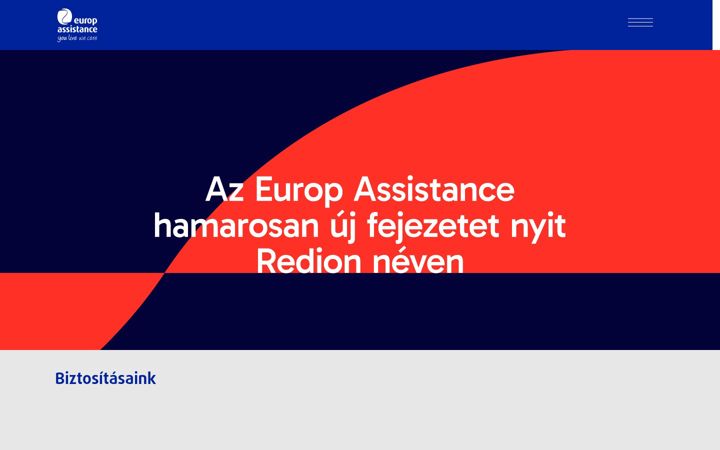 Kuvakaappaus sivustosta europ-assistance.hu