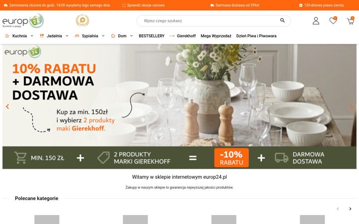 Screenshot stránky europ24.pl