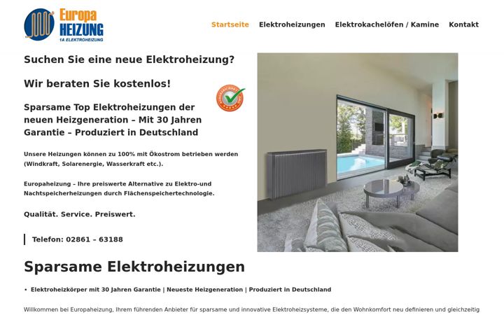 Screenshot of europa-elektroheizungen.de