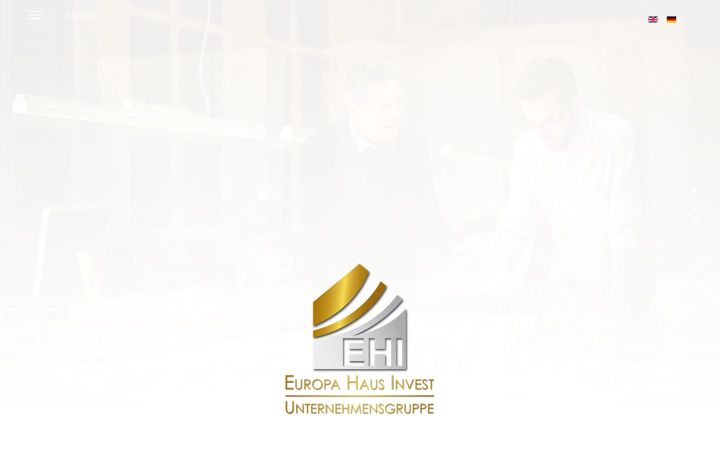 Captură de ecran a europa-haus.eu