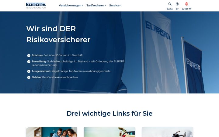 Screenshot of europa-vertriebspartner.de
