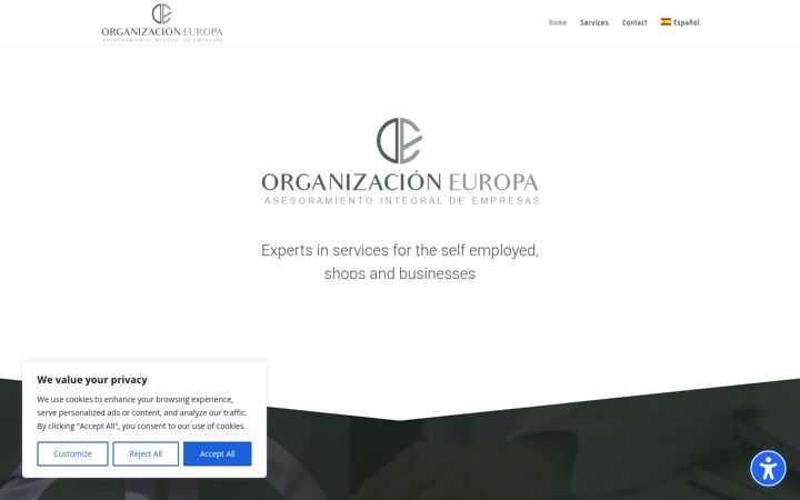 Screenshot ta' europaasesores.es