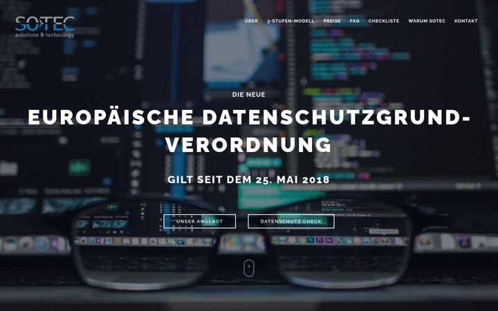 Screenshot of europaeische-datenschutzgrundverordnung.com