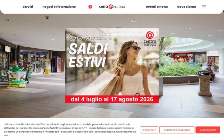 Posnetek zaslona europagenova.it