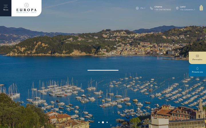 Screenshot of europahotel.it