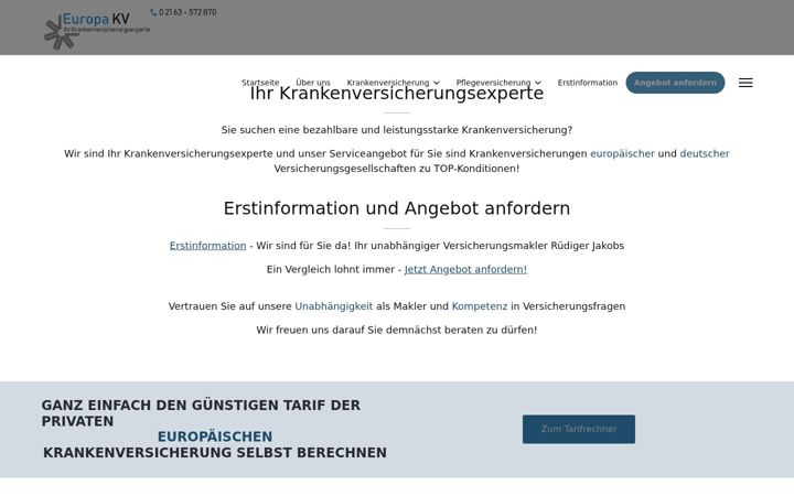 Screenshot of europakv.de