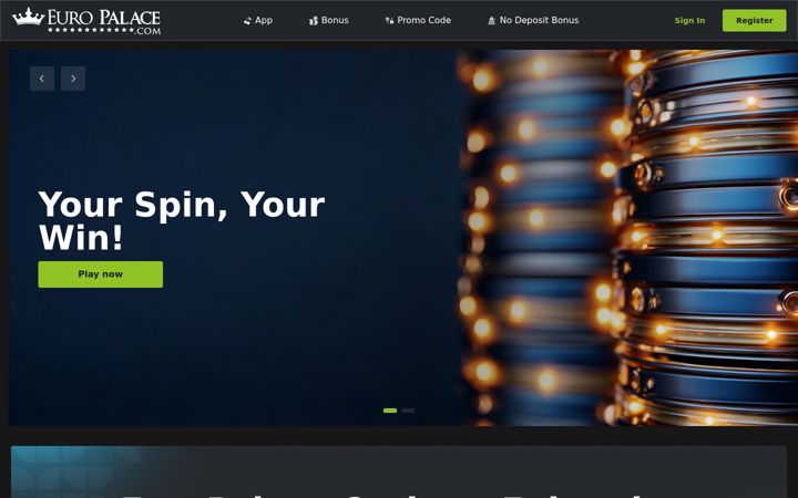 Screenshot of europalace-casino.net