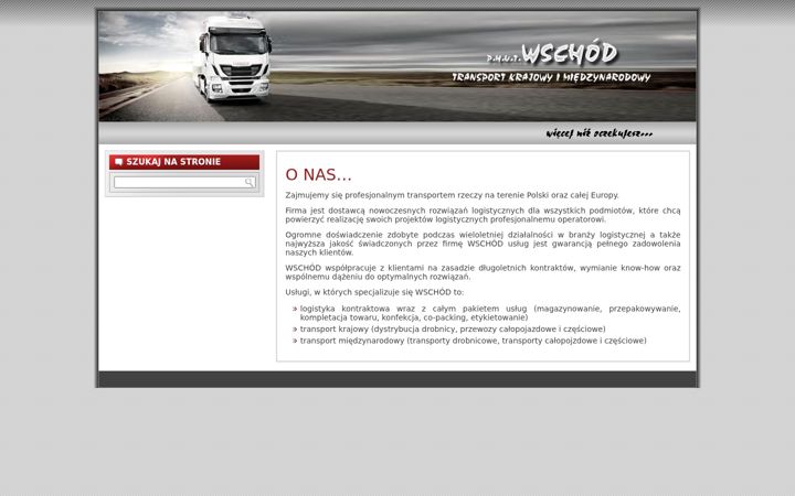 Screenshot of europalogistics.pl