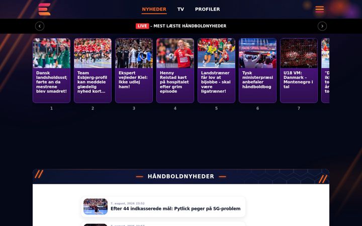 Captura de pantalla de europamester.dk