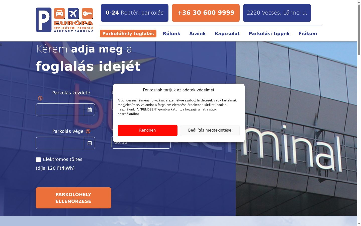 Captură de ecran a bannerului de consimțământ afișat înainte de orice interacțiune